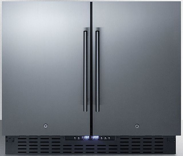 Summit® 5.8 Cu. Ft. Stainless Steel Under the Counter Refrigerator-0