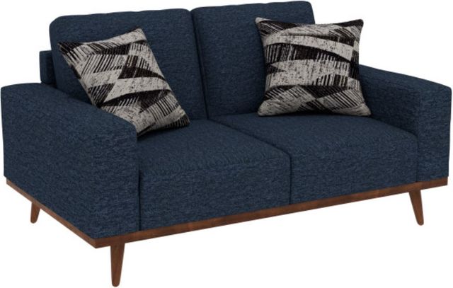 Emerald Home Heath Navy Loveseat-0