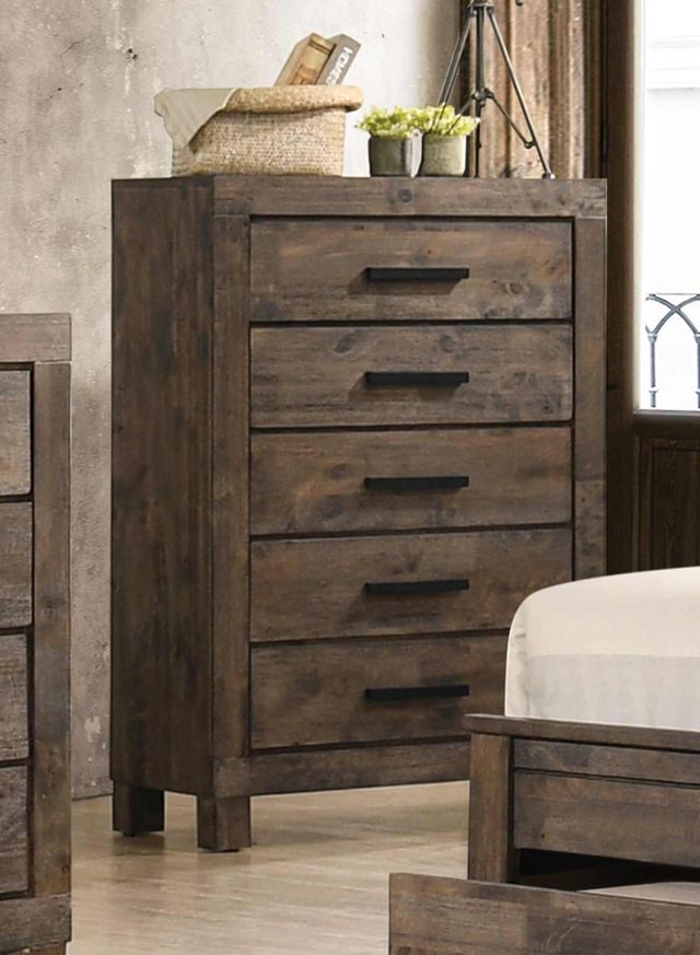 Coaster® Woodmont Rustic Golden Brown Chest-1