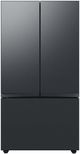 Samsung Bespoke 36" Matte Black Steel French Door Refrigerator Bottom Panel-1