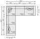 Bernhardt Vista Bernhardt Living 5-Piece Gray L-Shape Sectional-5