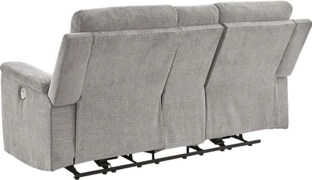 Signature Design by Ashley® Barnsana Ash Power Reclining Loveseat with Console-4