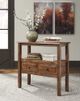 Abbonto Warm Brown Accent Table-0