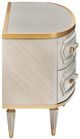 Michael Amini® St. Charles Dove Gray Media Cabinet-2