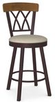 Amisco Customizable Brittany Swivel Counter Stool-0