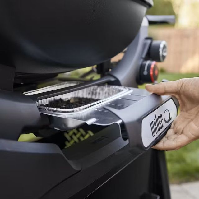 Weber® Q 2800N+ 2-Burner Smokey Gray Tabletop Liquid Propane Grill-3