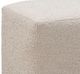 Modus Furniture Liv Brun Boucle Fully Upholstered Dining Ottoman-1