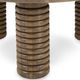Classic Home Ilaria Sand Washed Round Coffee Table-5