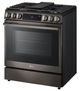 LG 30" Black Stainless Steel Smart Slide-In Gas Range with ProBake Convection® and InstaView®-5