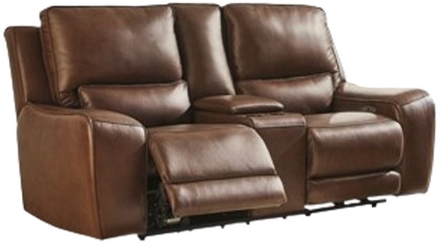 Signature Design by Ashley® DeepWakes Canyon Power Reclining Loveseat with Console and Adjustable Headrest-0