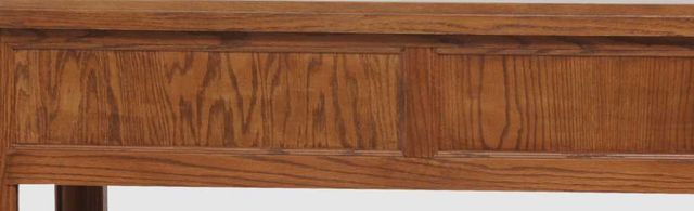 American Heartland Manufacturing Oak Sofa Table-1