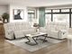 Homelegance® Nutmeg Beige Double Manual Reclining Sofa-1