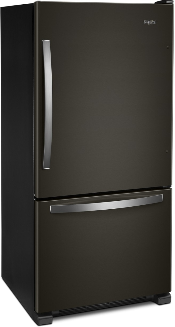 Whirlpool Gold 33 in. 22.1 Cu. Ft. Stainless Steel Bottom Freezer Refrigerator - Thumbnail 5