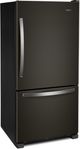 Whirlpool® 33" 22.1 Cu. Ft. Black Stainless Steel Bottom Freezer Refrigerator-4