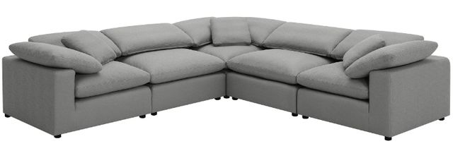 Coaster® Raleigh 5-Piece Gray Modular Sectional-0