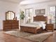 Artisan & Post by Vaughan-Bassett Maple Road Antique Amish King Storage Panel Scalloped Bed-1