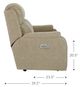 La-Z-Boy® Dorian Camel Power Reclining Loveseat with Headrest-5