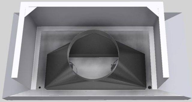 Vent-A-Hood® 48" White Wall Mounted Range Hood-2