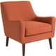 Olliix by Madison Park Orange Oxford Mid-Century Accent Chair-1