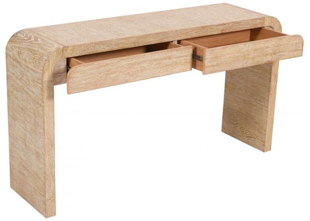 Meridian Furniture Cresthill White Oak Console Table-1