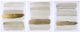 Olliix by Urban Habitat Grey Set of 3 Traveling Road Printed Canvas with Gold Foil-0