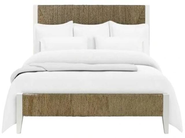 Riverside Furniture Rosalie White Caps Queen Panel Bed-2