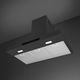 Smeg 30" Matt Black Island Range Hood-2