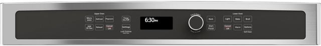 GE® 30" Stainless Steel Oven/Microwave Combo Electric Wall Oven-4