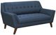 Emerald Home Binetti Navy Peacock Loveseat-0