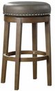 Homelegance® Westby Brown/Gray Swivel Pub Height Stool-0