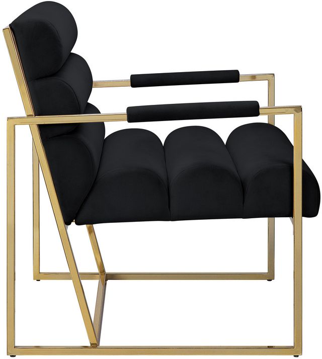 Mazin Furniture Juno Black Accent Chair-2