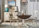 A-America® Bristol Isles Cocoa Bean Dropleaf Table with Chalk Base-1