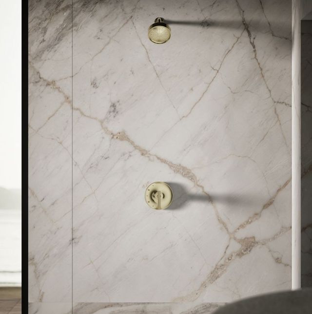 KOHLER® Purist® Vibrant French Gold 1.5 GPM Single-Function Showerhead-2