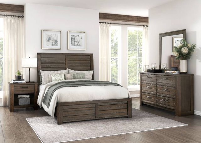 Mazin Furniture Longview Dark Brown Dresser-3