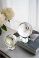 A & B Home Chrome Large City Scape Glass Sphere Decorative Object-3