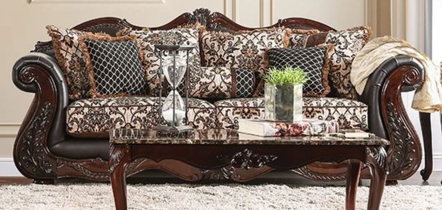 Furniture of America® Jamael Brown Sofa-0