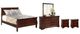 Signature Design by Ashley® Alisdair 5-Piece Dark Brown Full Sleigh Bed Set-0