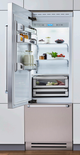 Bertazzoni Master Series 14.0 Cu. Ft. Stainless Steel Built In Bottom Mount Refrigerator-2