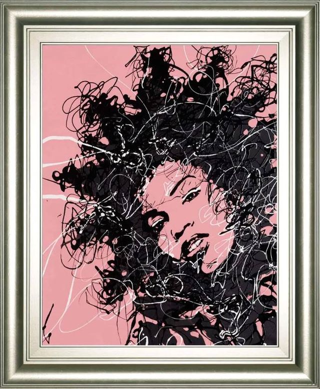 Classy Art Star II by Oksana Leadbitter 26" Wall Art -0