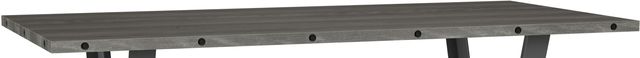 Amisco Customizable Parade 42" Short Wood Top Bar Table Base-4