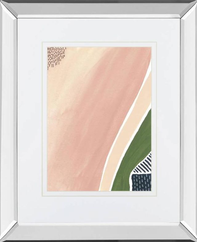 Classy Art Simple Marks II by Regina Moore Mirrored Frame Wall Art-0