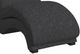 Elements International Dominick II Zaftag Ebony Chaise -1