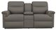 La-Z-Boy® Jay Granite Manual Reclining Loveseat with Console-1