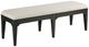 Kincaid® Plank Road Charcoal/White Rankin Bench-0