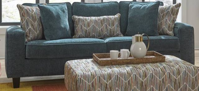 Inspired Home 412 Lexington Jade/Spree Confetti Sofa-0