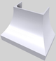 Vent-A-Hood® Designer Series 42" White Wall Mounted Range Hood-4