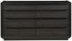Coaster® Leandro Burnished Black Dresser-1