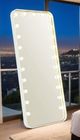 Furniture of America® Myra White Floor Mirror-1