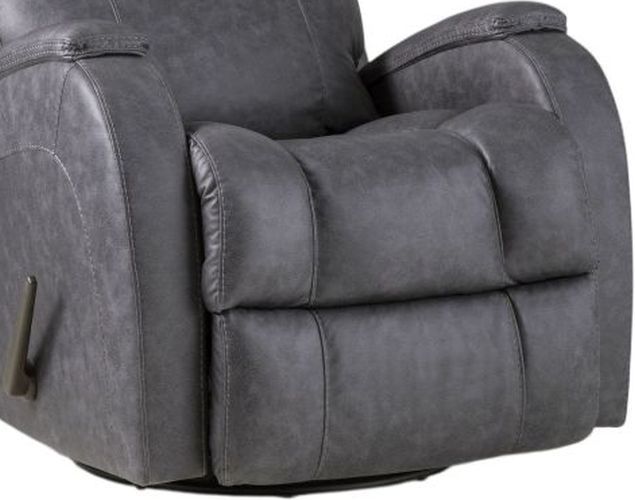 HomeStretch Zena Graphite Manual Swivel Glider Recliner-2