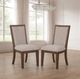 New Classic® Home Furnishings Augusta 2-Piece Rustic Brown/Gray Side Chair Set-1